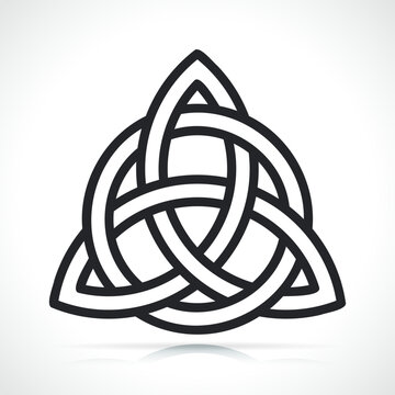 irish triquetra celtic symbol symbol