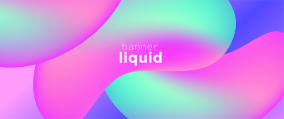 Abstract colorful background, colorful banner