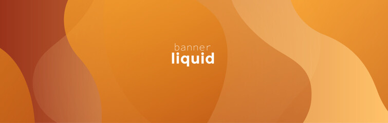 Abstract Orange background with lines, Orange banner