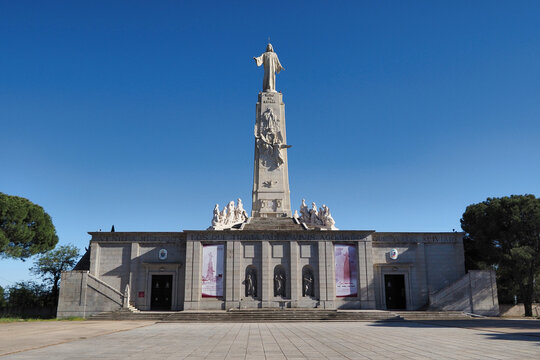Sacred Heart of Jesus on Los Angeles Hill in Getafe