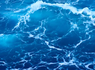 Fotobehang ル 青い海　水面の背景 © Jusco