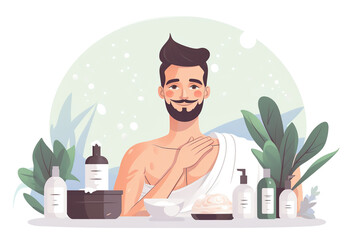 A man who takes care of himself