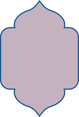 Islamic Shape Design Element Vector Illustration