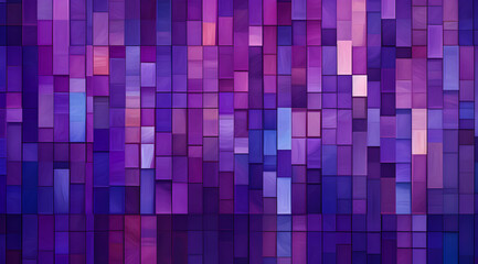 Fototapeta premium An elegant array of purple and lavender cubes, perfect for a sleek background.