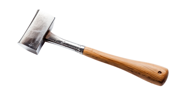 nail hammer on the transparent background