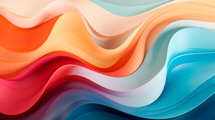 Fototapeta premium Fondo abstracto con formas suaves