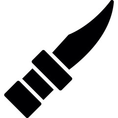 Police Knife Icon