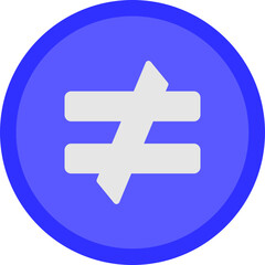 Not Equal Icon