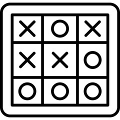 Tic Tac Toe Icon