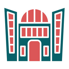 Vector Design Shopping Mall Icon Style