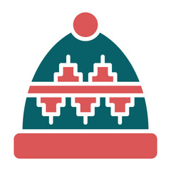 Vector Design Winter Hat Icon Style