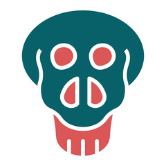 Vector Design Skull Icon Style