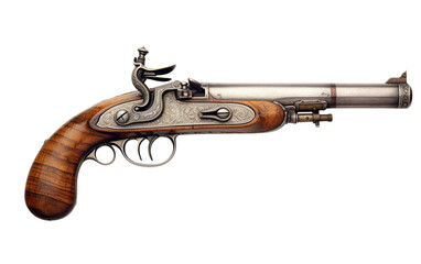 Firearms Collectible On Transparent Background - obrazy, fototapety, plakaty