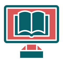 Vector Design E-Book Icon Style