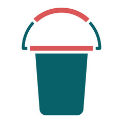 Vector Design Pail Icon Style