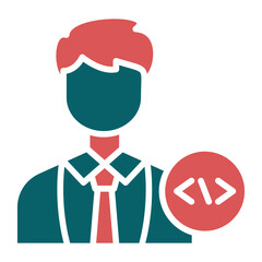 Vector Design Programmer Icon Style