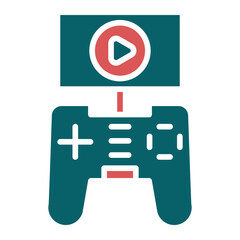 Vector Design Game Video Icon Style
