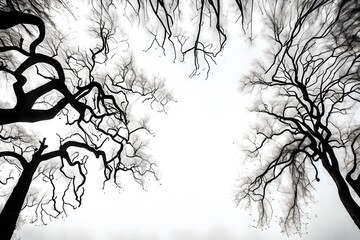 branches of a tree generated by AI technology
