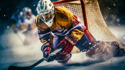 Fototapeten NHL Hockey closeup photo © wojciechkic.com