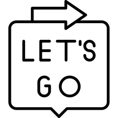 Let's Go Icon