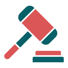 Vector Design Auction Icon Style