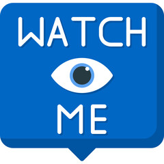 Watch Me Icon