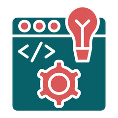 Vector Design Dev Environment Icon Style