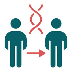 Vector Design Cloning Icon Style