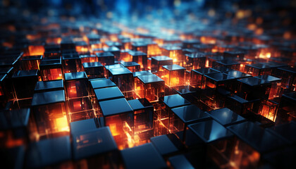 Fototapeta premium illustrate wallpaper a velvet network. AI generative