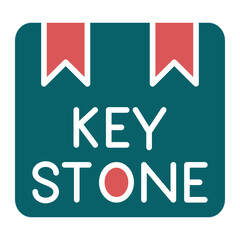 Vector Design Keystone Product Icon Style