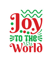 Christmas SVG Design, Colorful design 