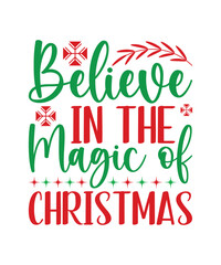 Christmas SVG Design, Colorful design 