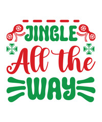 Fototapeta premium Christmas SVG Design, Colorful design 