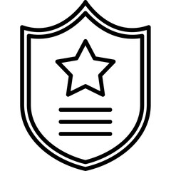 Police Badge Icon