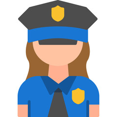 Policewoman Icon