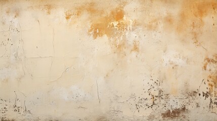 Fototapeta na wymiar Colour old concrete wall texture background. Close Up retro plain cream color cement wall background texture. Design paper vintage parchment element show or advertise or promote product on display.