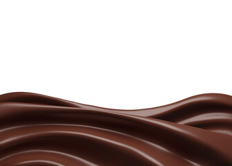 PSD Chocolate Splash 3D Rendering