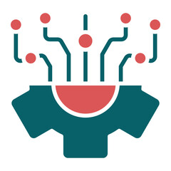 Machine Learning Icon Style