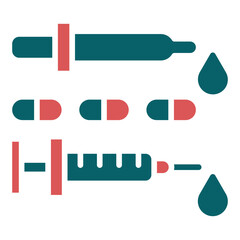 Healthcare Bundle Icon Style