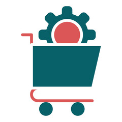 Ecommerce Solutions Icon Style