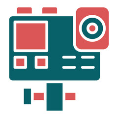 Action Camera Icon Style
