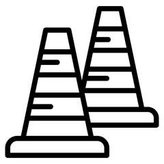 construction cone line