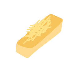 Kastangle cookies isolated 