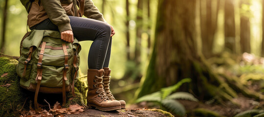 For a healthy and active lifestyle, choose the right hiking boots to explore the green mountain trails and woodlands.
