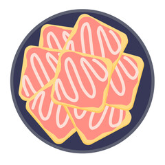 Malkis strawberry cartoon 