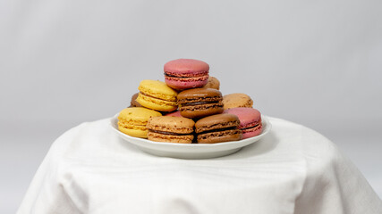 macaroons on a plate