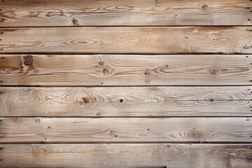 Light wooden surface as a background. Horizontal wooden background. Generative AI