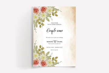 Shower bridal wedding invitation templates