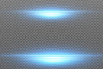 Glowing neon lines on a transparent background. Abstract digital design
