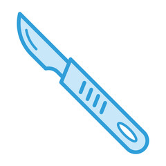 Scalpel icon design, illustration design
